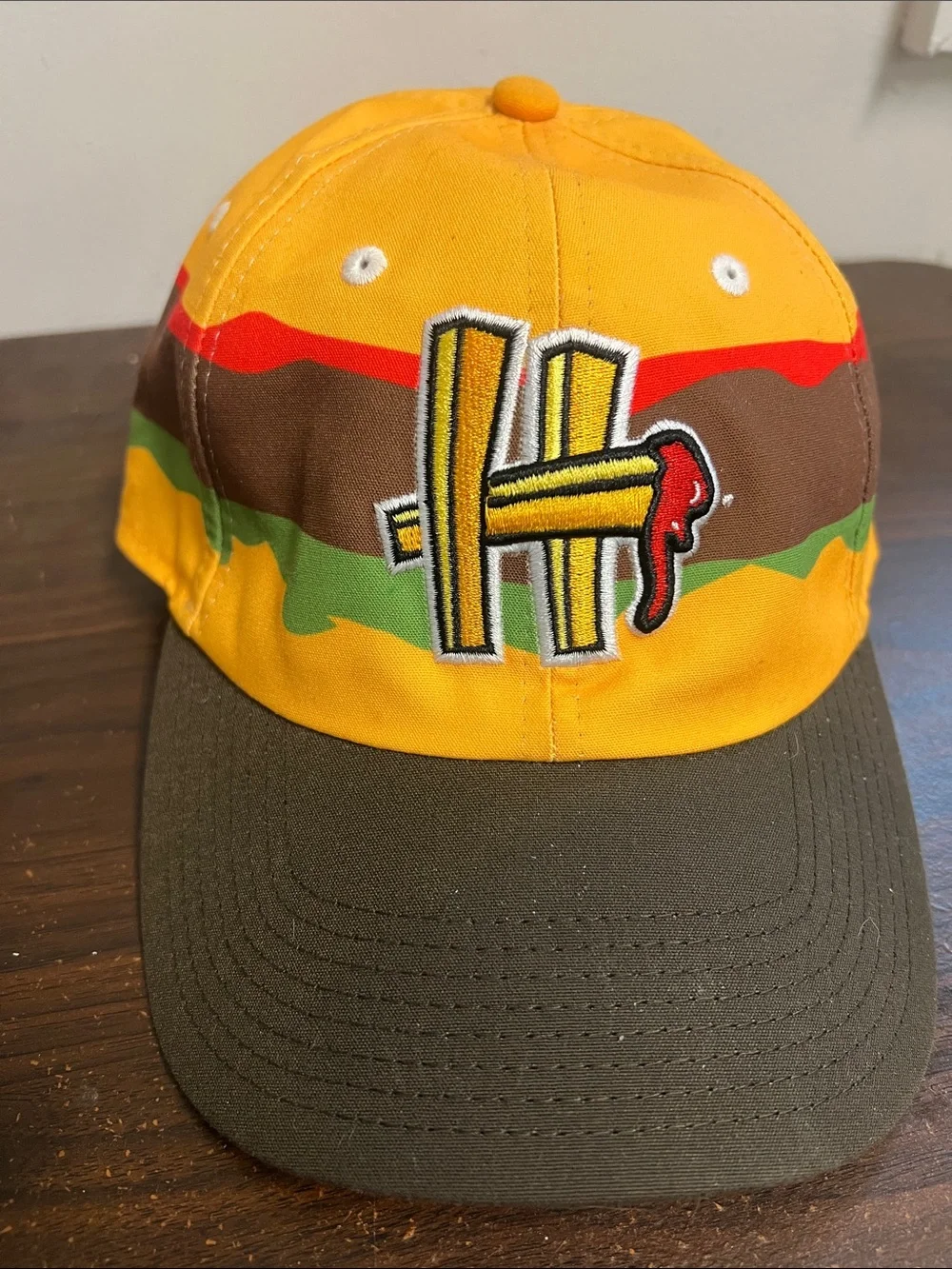 MLB Kids Hartford Yard Goats Steamed Cheeseburger Baseball Hat